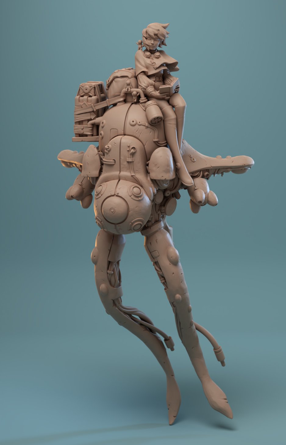 Travel in the desert sea | Neko Galaxy Miniatures